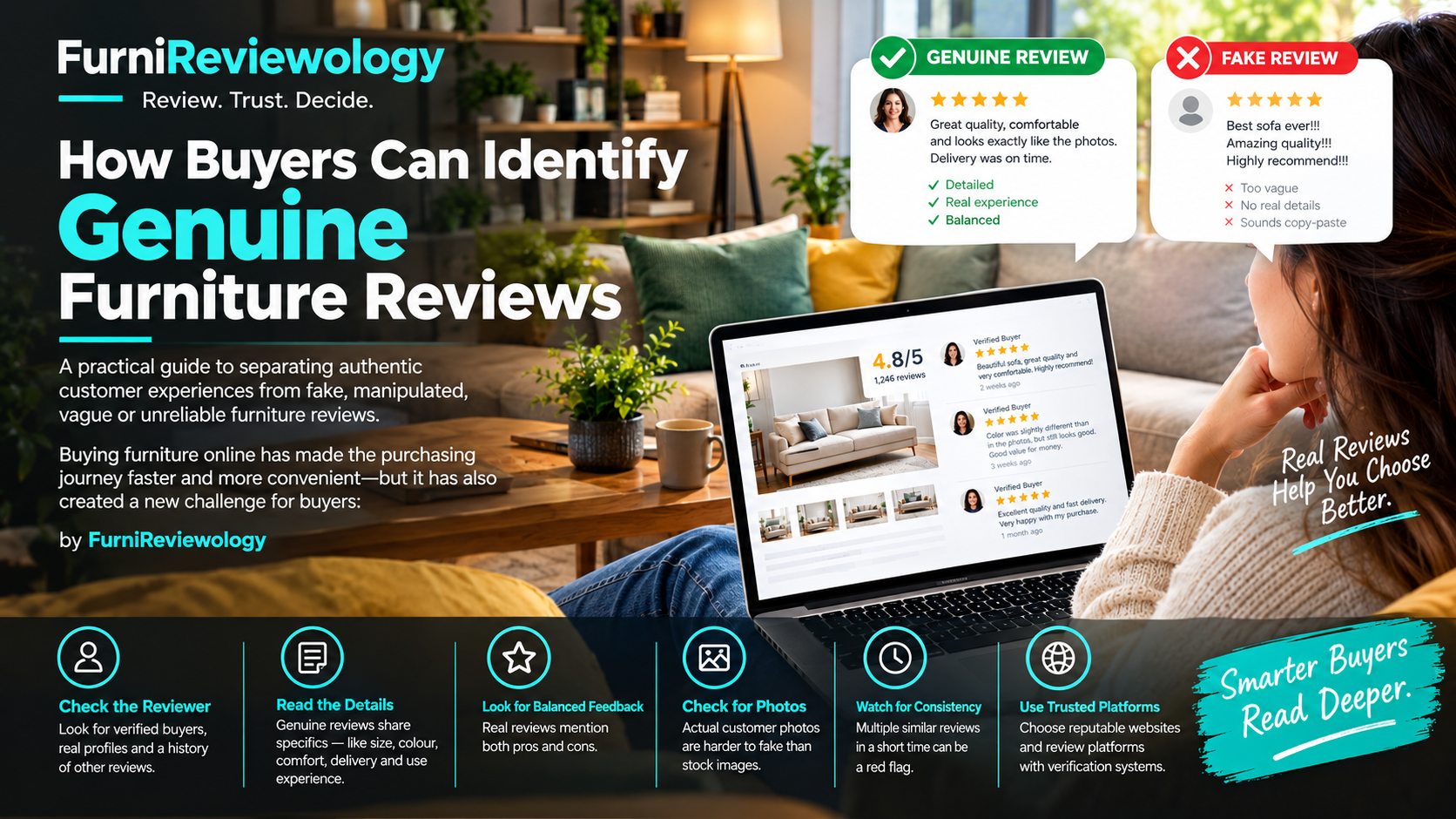 How Buyers Can Identify Genuine Furniture Reviews