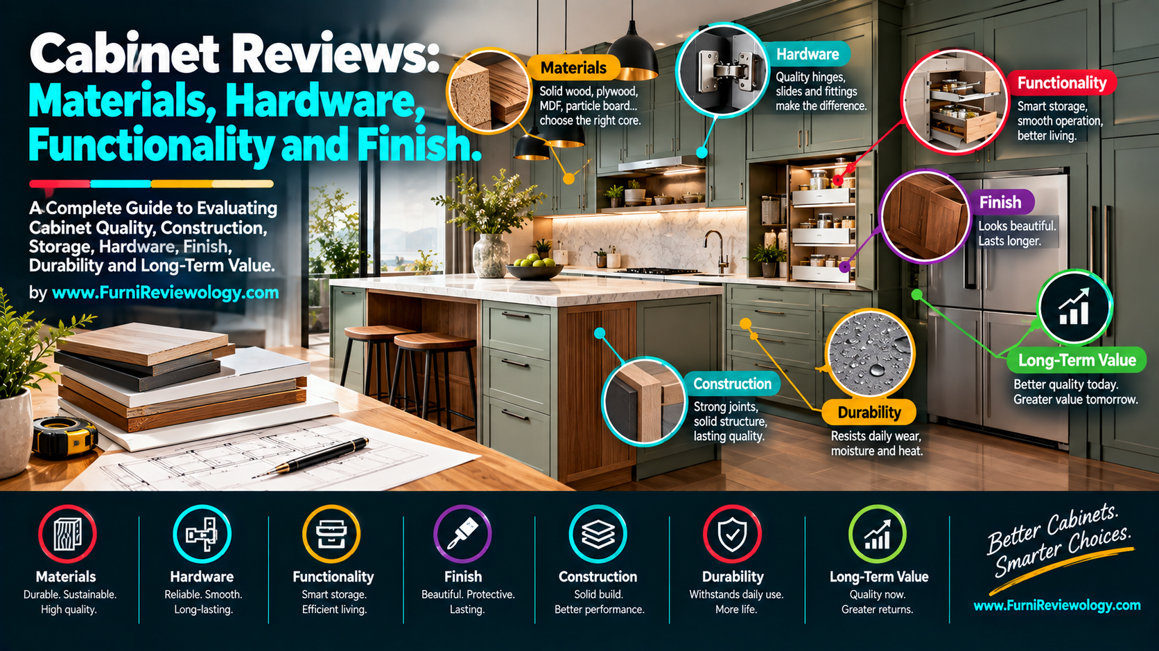 Cabinet Reviews: Materials, Hardware, Functionality and Finish