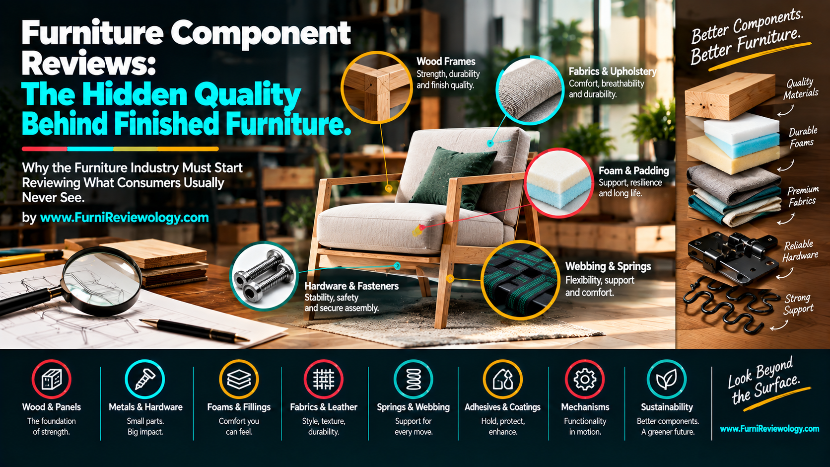 Furniture Component Reviews: The Hidden Quality Behind Finished Furniture