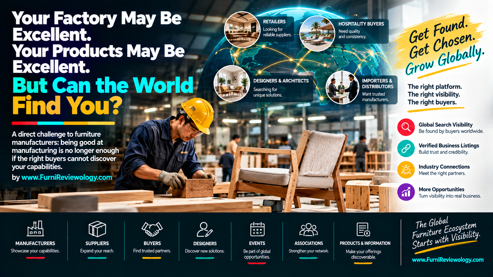 Your Factory May Be Excellent. Your Products May Be Excellent. But Can the World Find You?