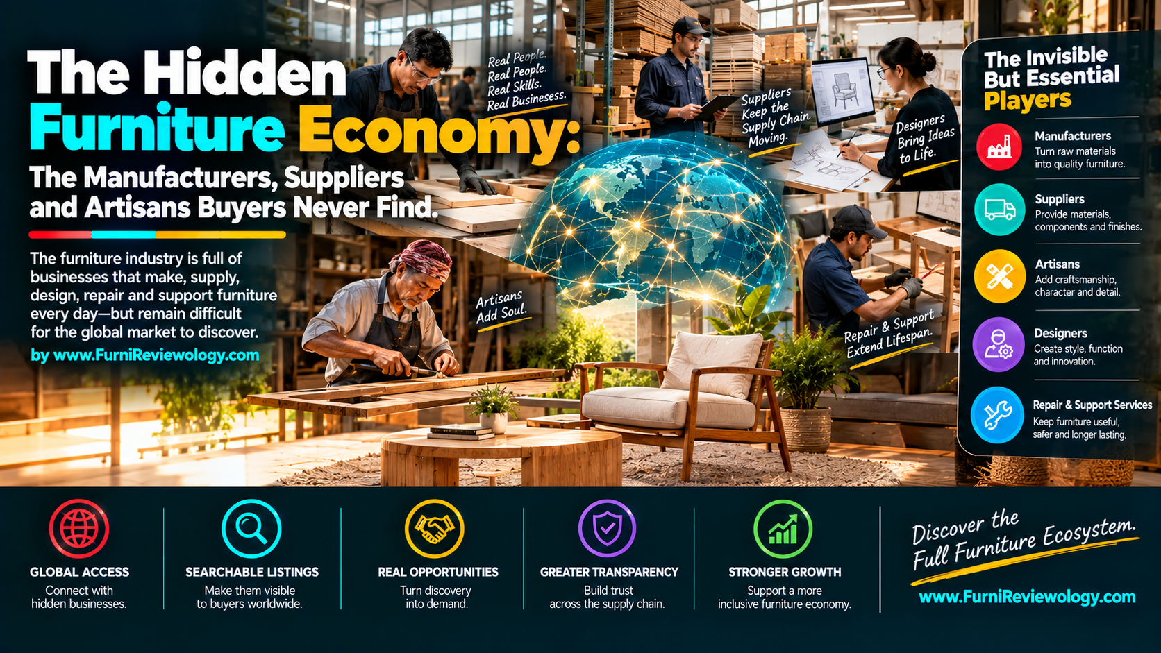 The Hidden Furniture Economy: The Manufacturers, Suppliers and Artisans Buyers Never Find