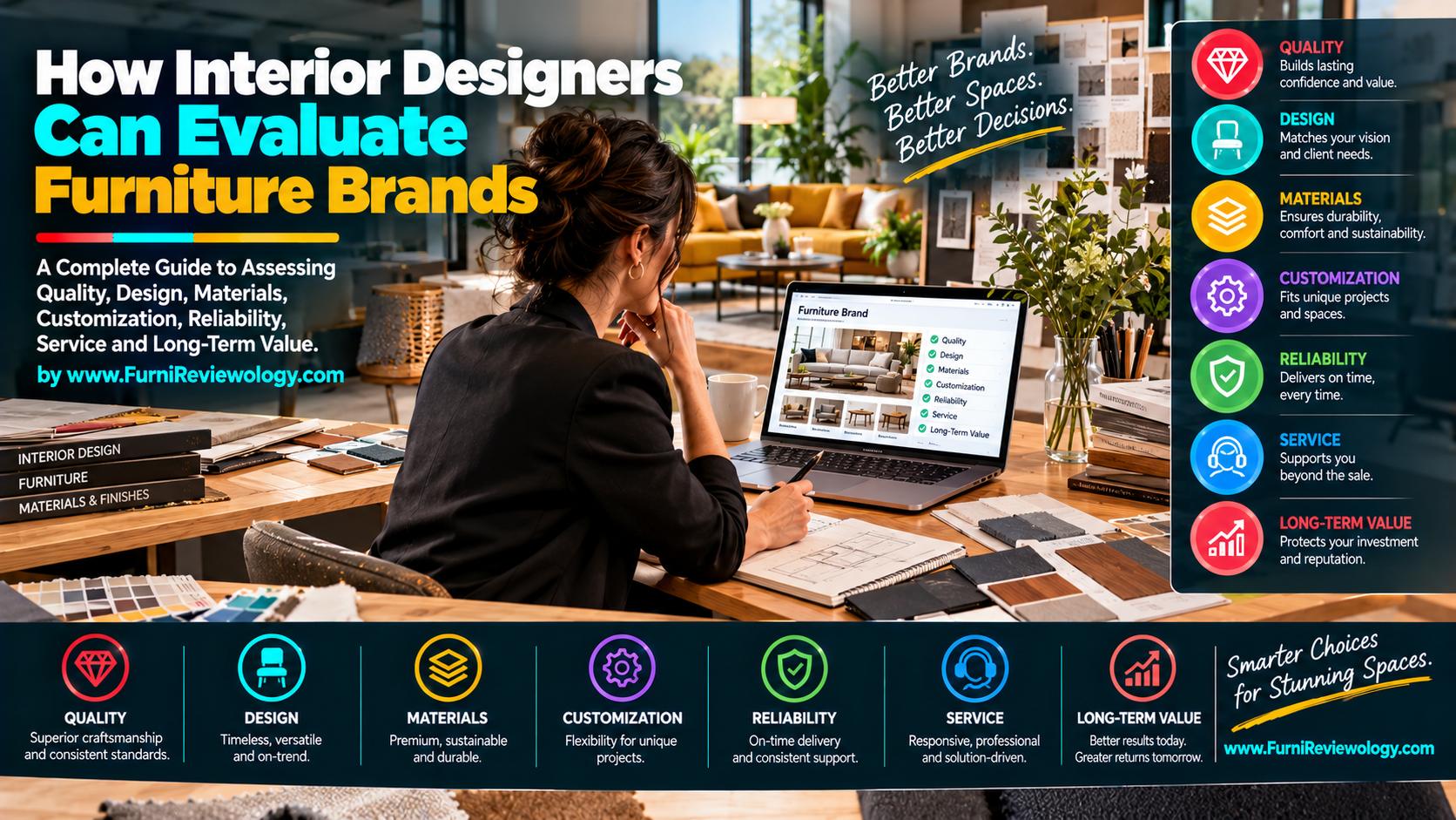 How Interior Designers Can Evaluate Furniture Brands