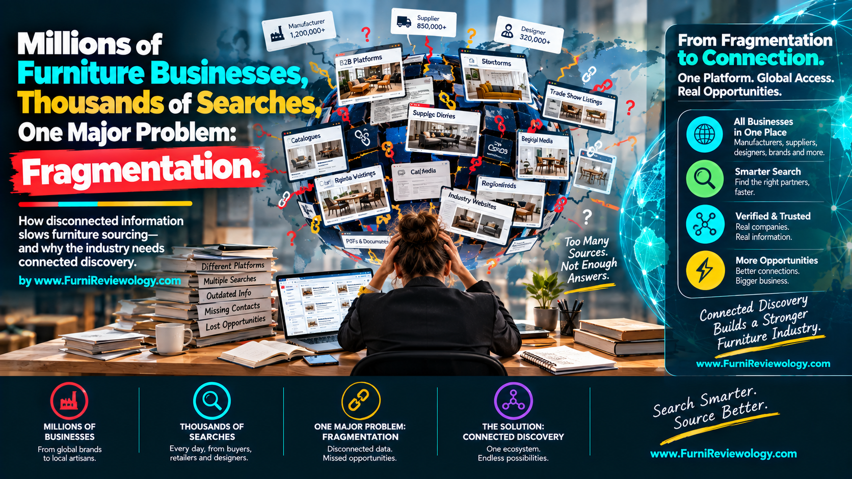 Millions of Furniture Businesses, Thousands of Searches, One Major Problem: Fragmentation