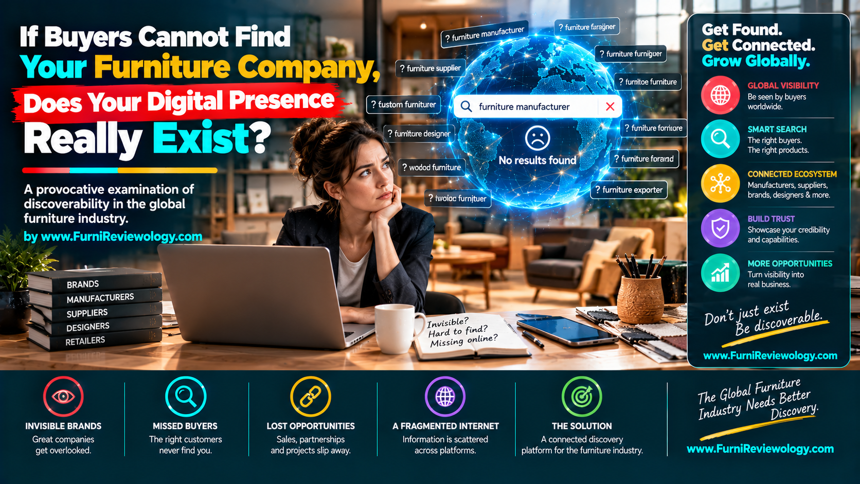 If Buyers Cannot Find Your Furniture Company, Does Your Digital Presence Really Exist?