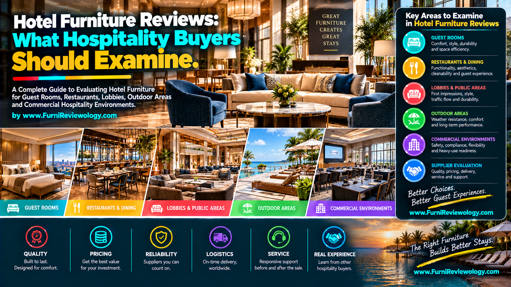 Hotel Furniture Reviews: What Hospitality Buyers Should Examine