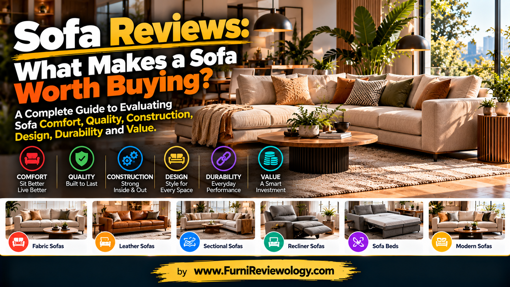 Sofa Reviews: What Makes a Sofa Worth Buying?