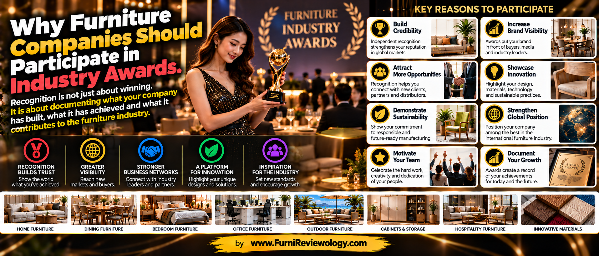 Why Furniture Companies Should Participate in Industry Awards