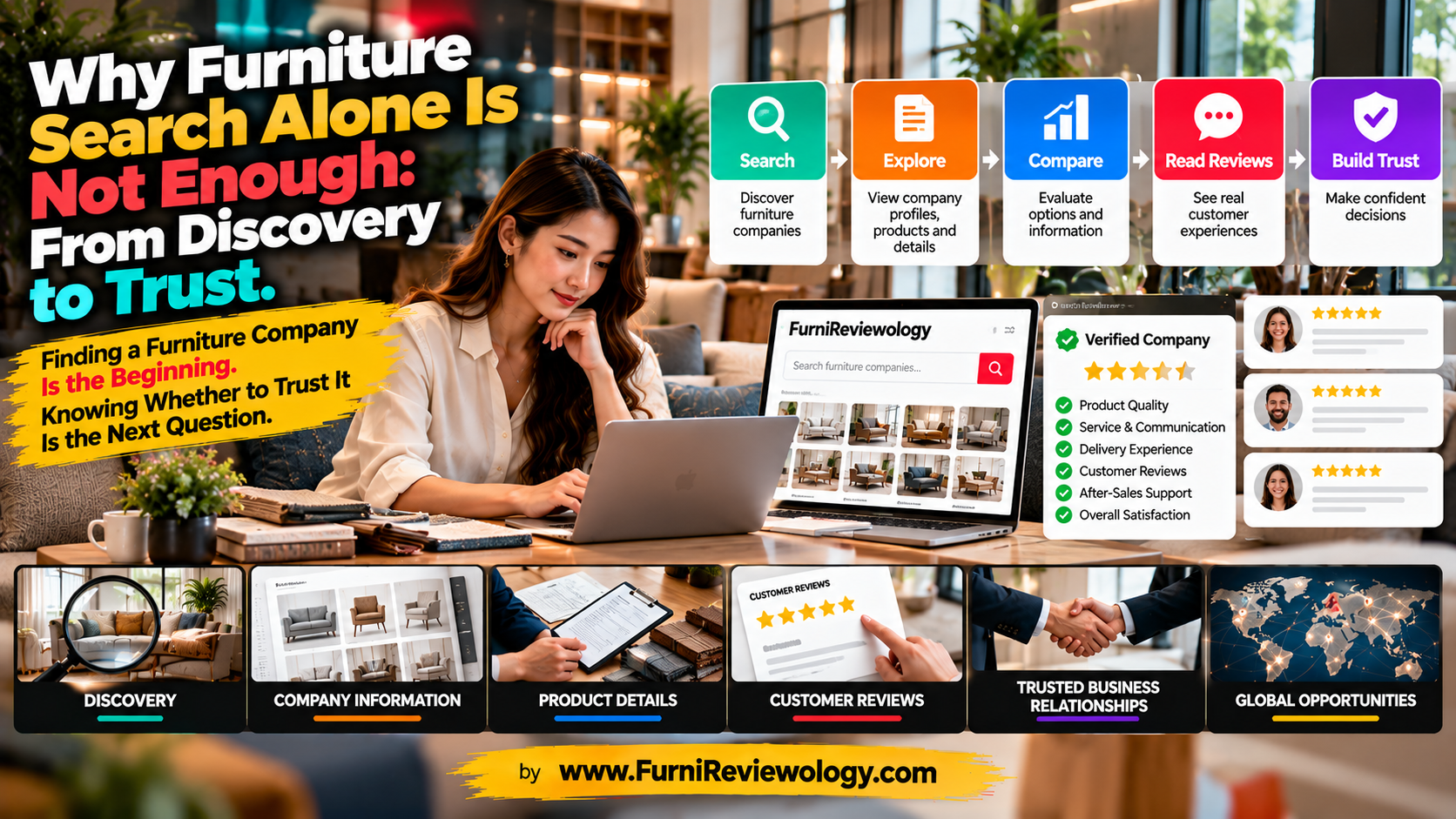 Why Furniture Search Alone Is Not Enough: From Discovery to Trust