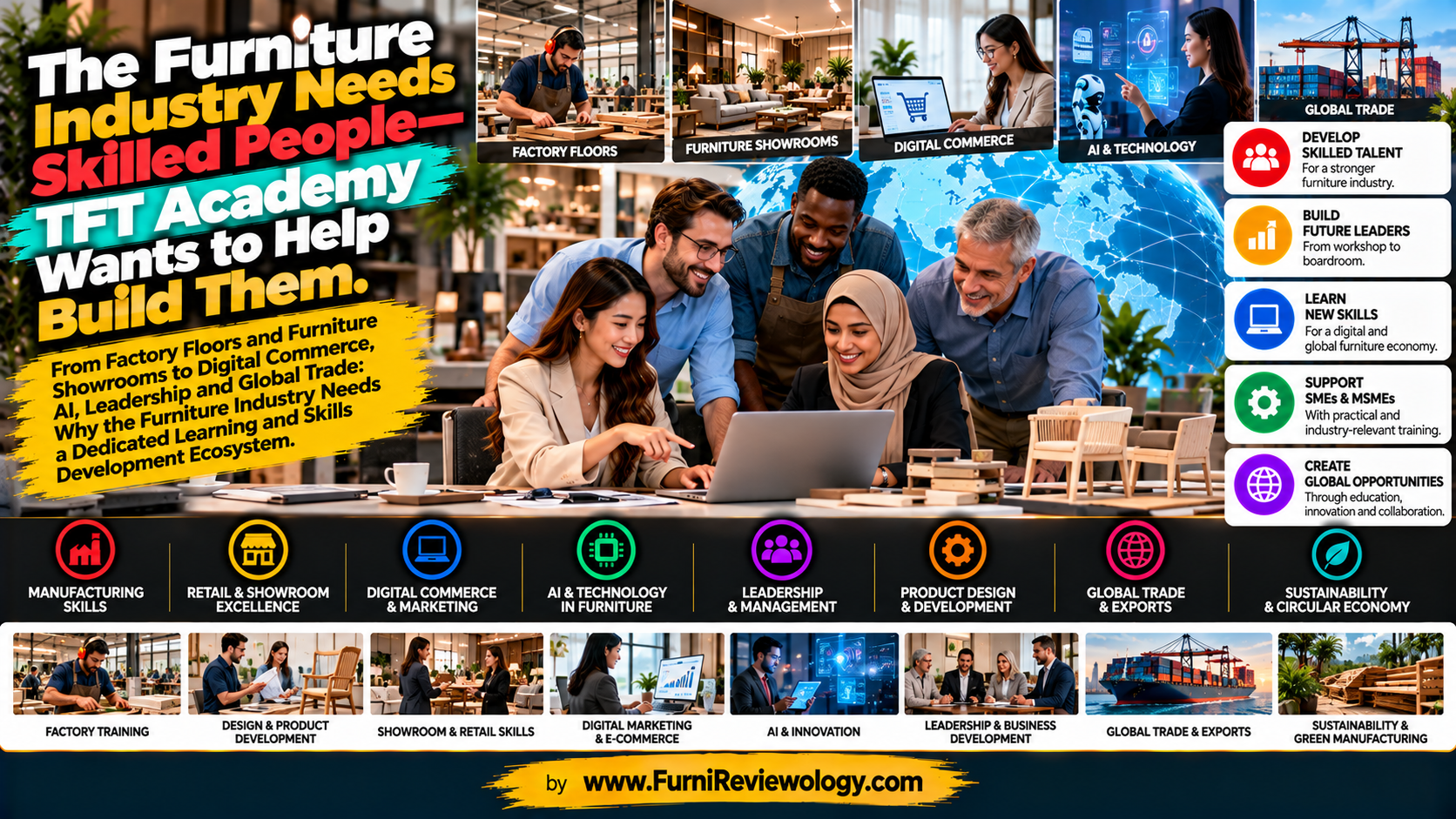 The Furniture Industry Needs Skilled People—TFT Academy Wants to Help Build Them
