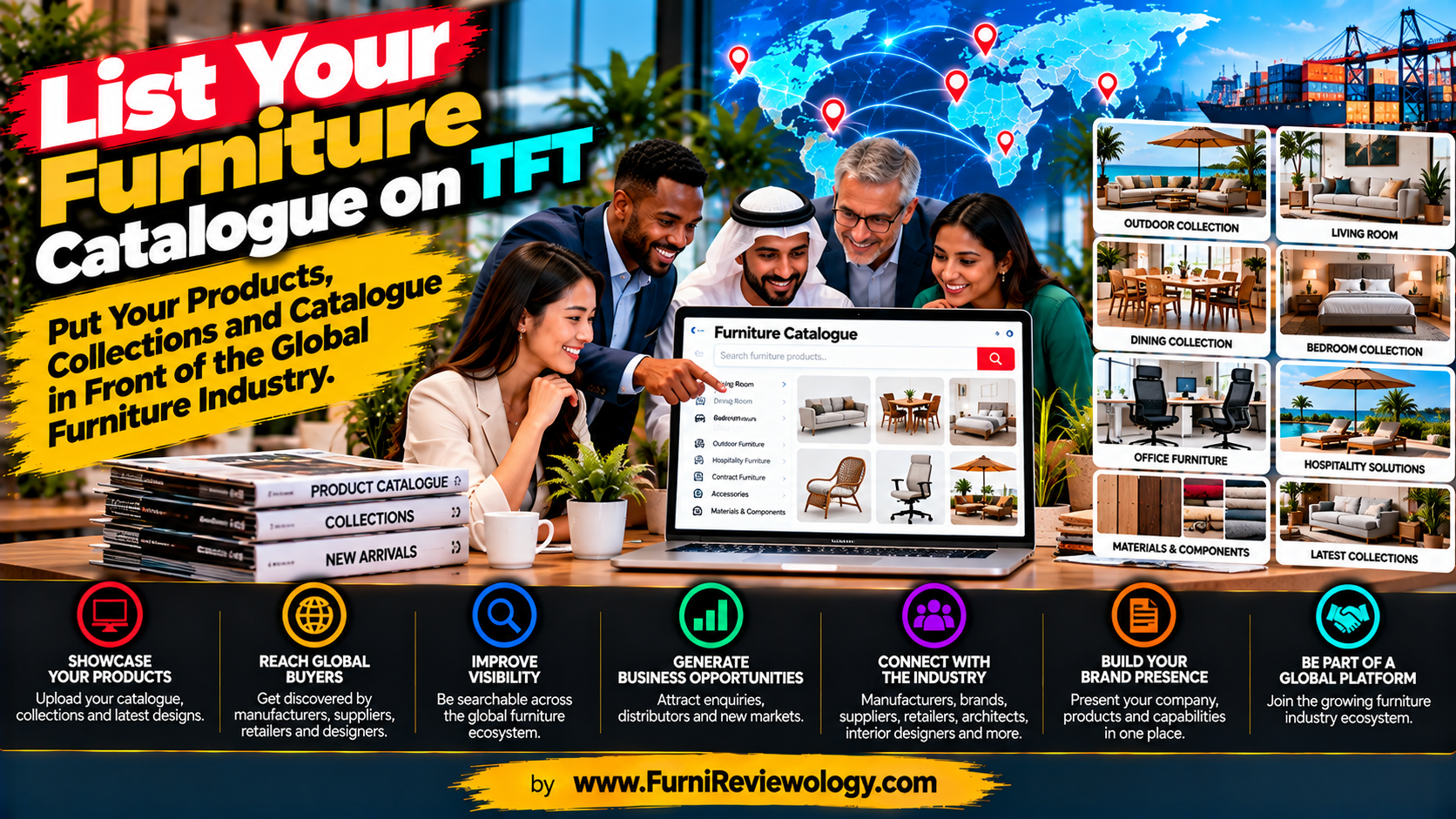 List Your Furniture Catalogue on TFT