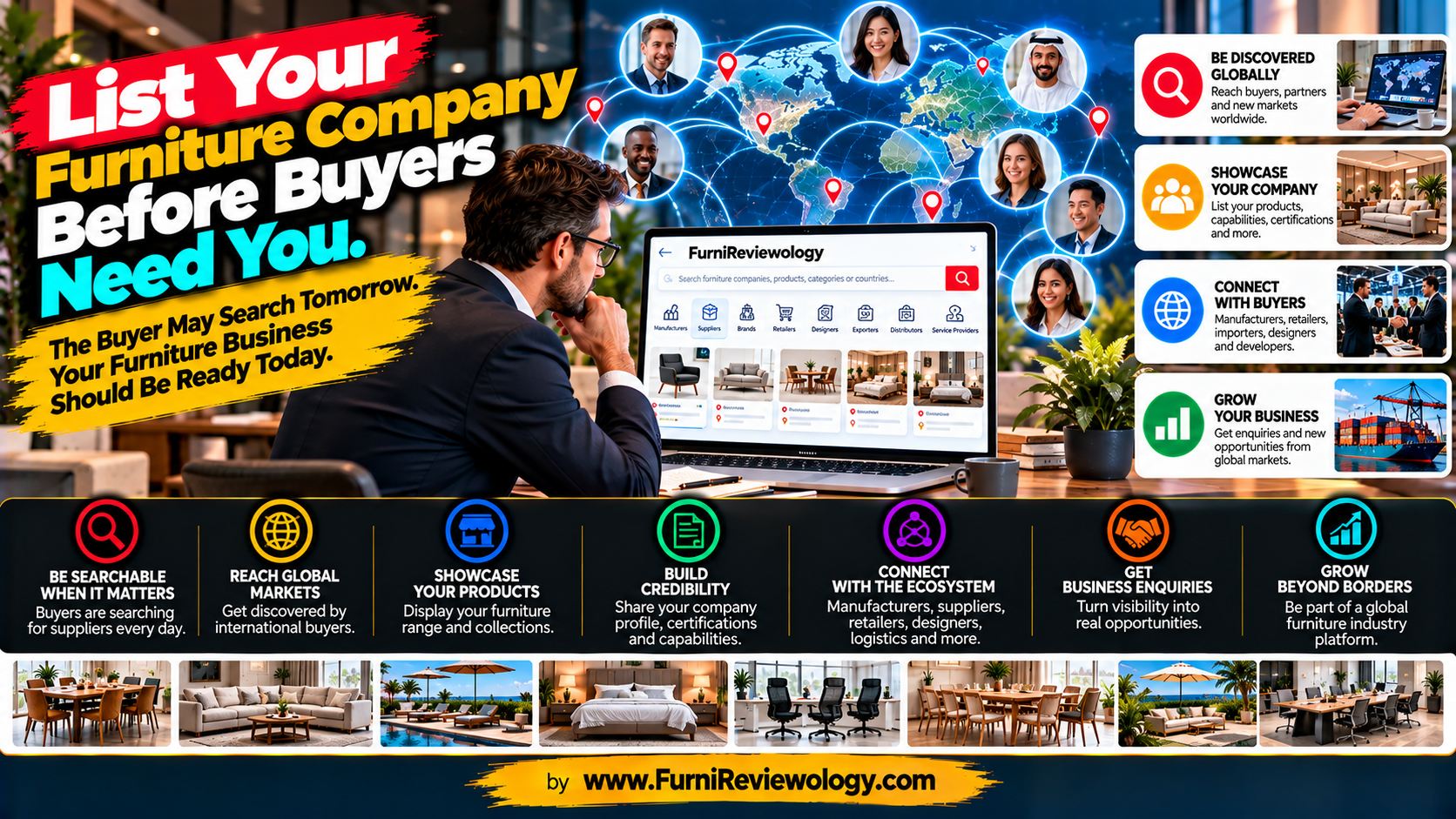 List Your Furniture Company Before Buyers Need You