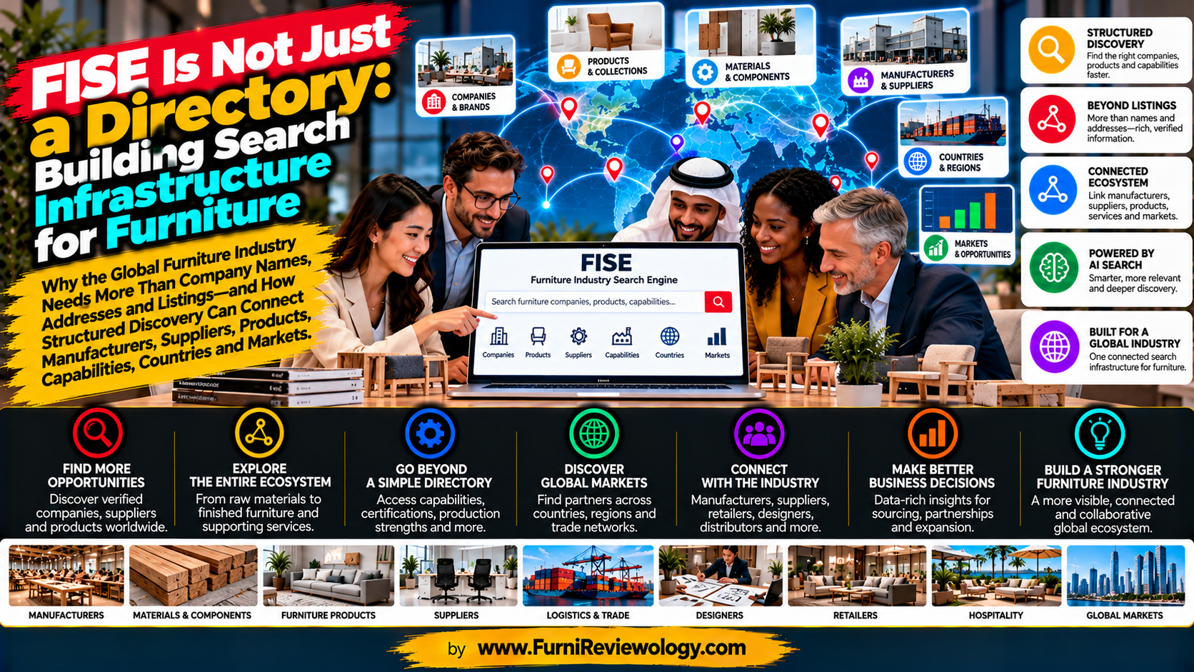 FISE Is Not Just a Directory: Building Search Infrastructure for Furniture