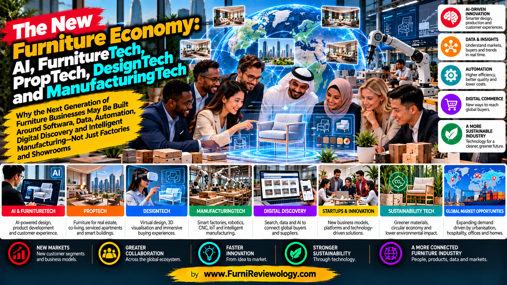 The New Furniture Economy: AI, FurnitureTech, PropTech, DesignTech and ManufacturingTech
