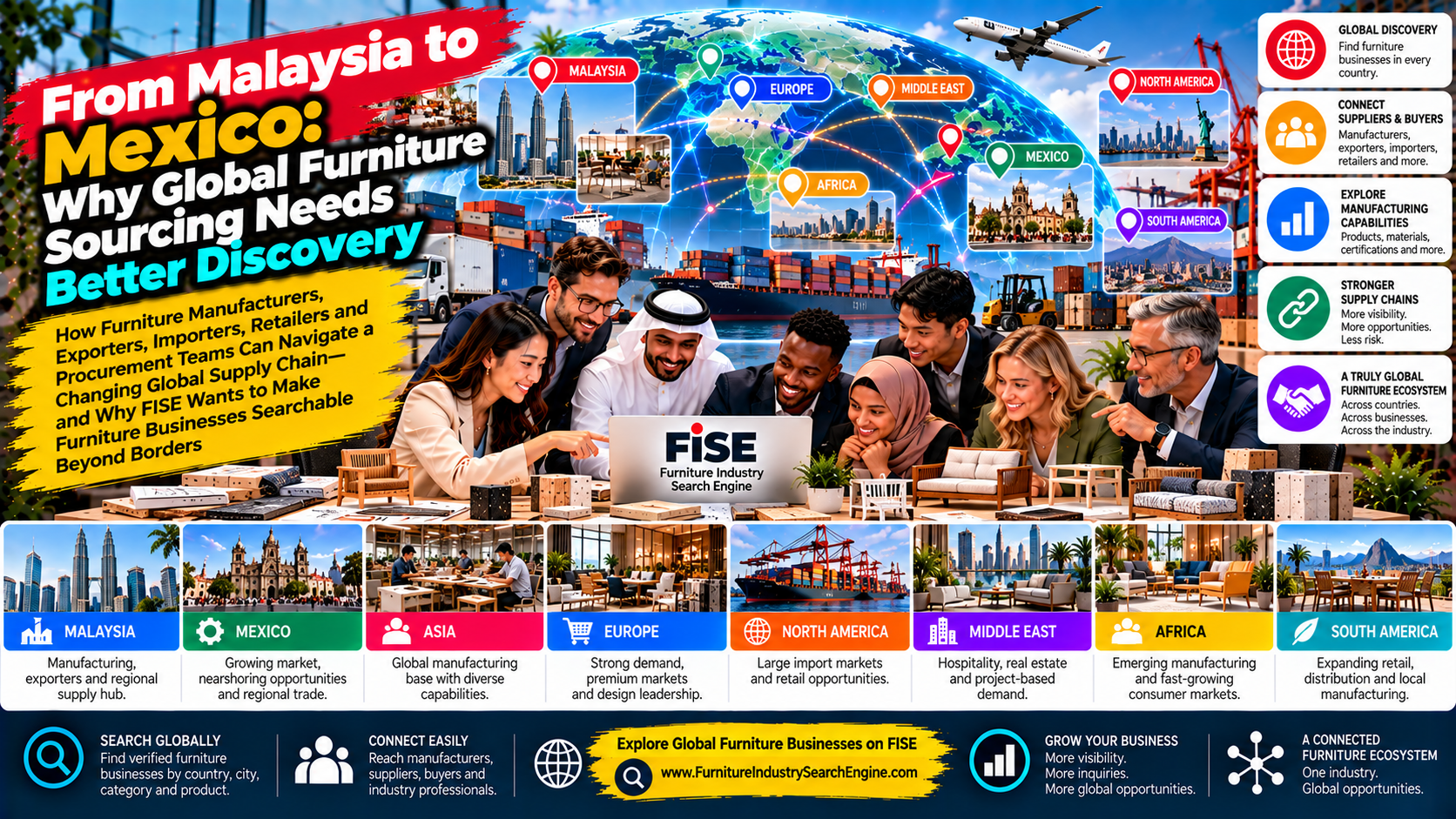 From Malaysia to Mexico: Why Global Furniture Sourcing Needs Better Discovery